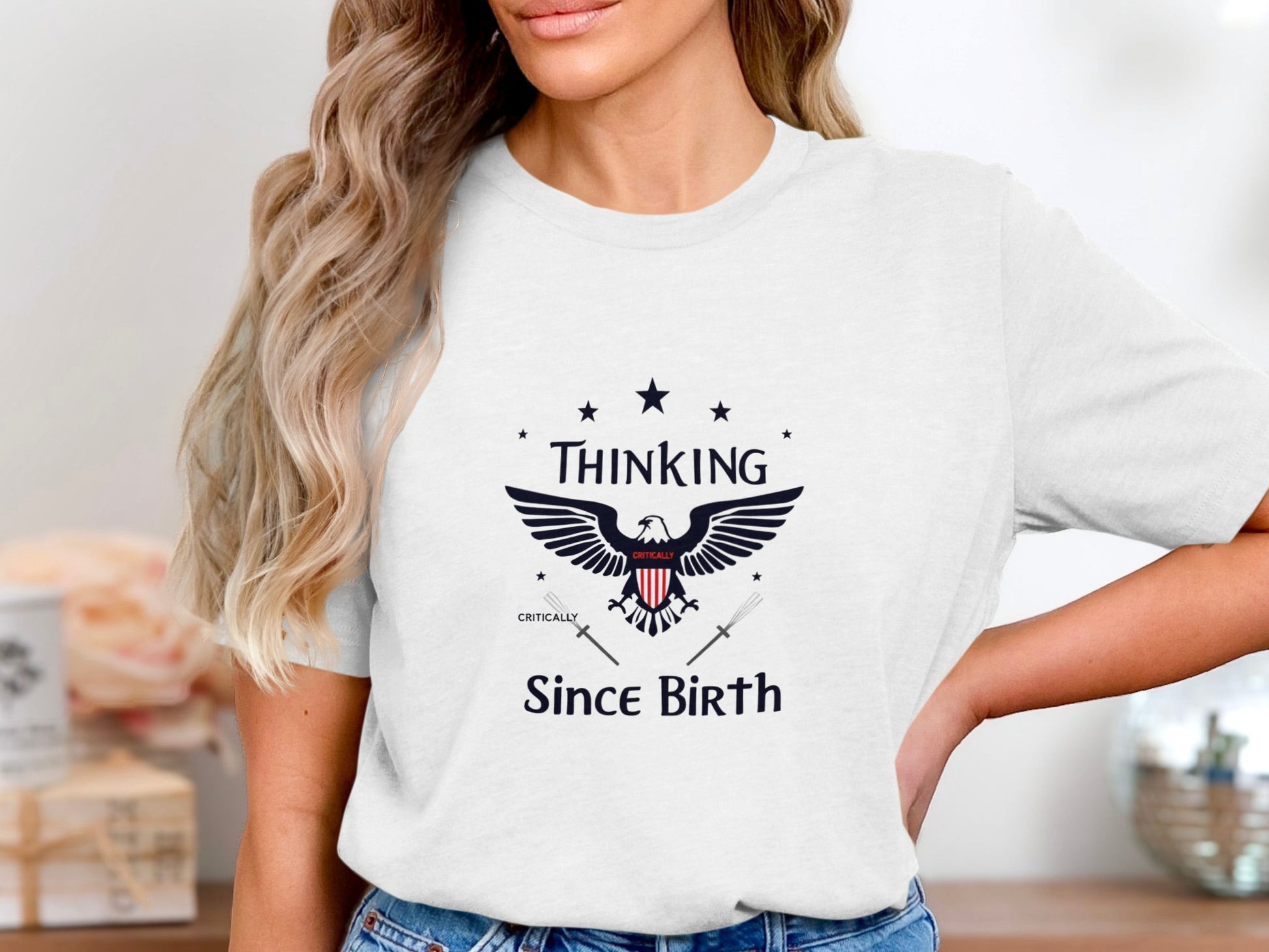 Thinking Since Birth Graphic T-Shirt product type