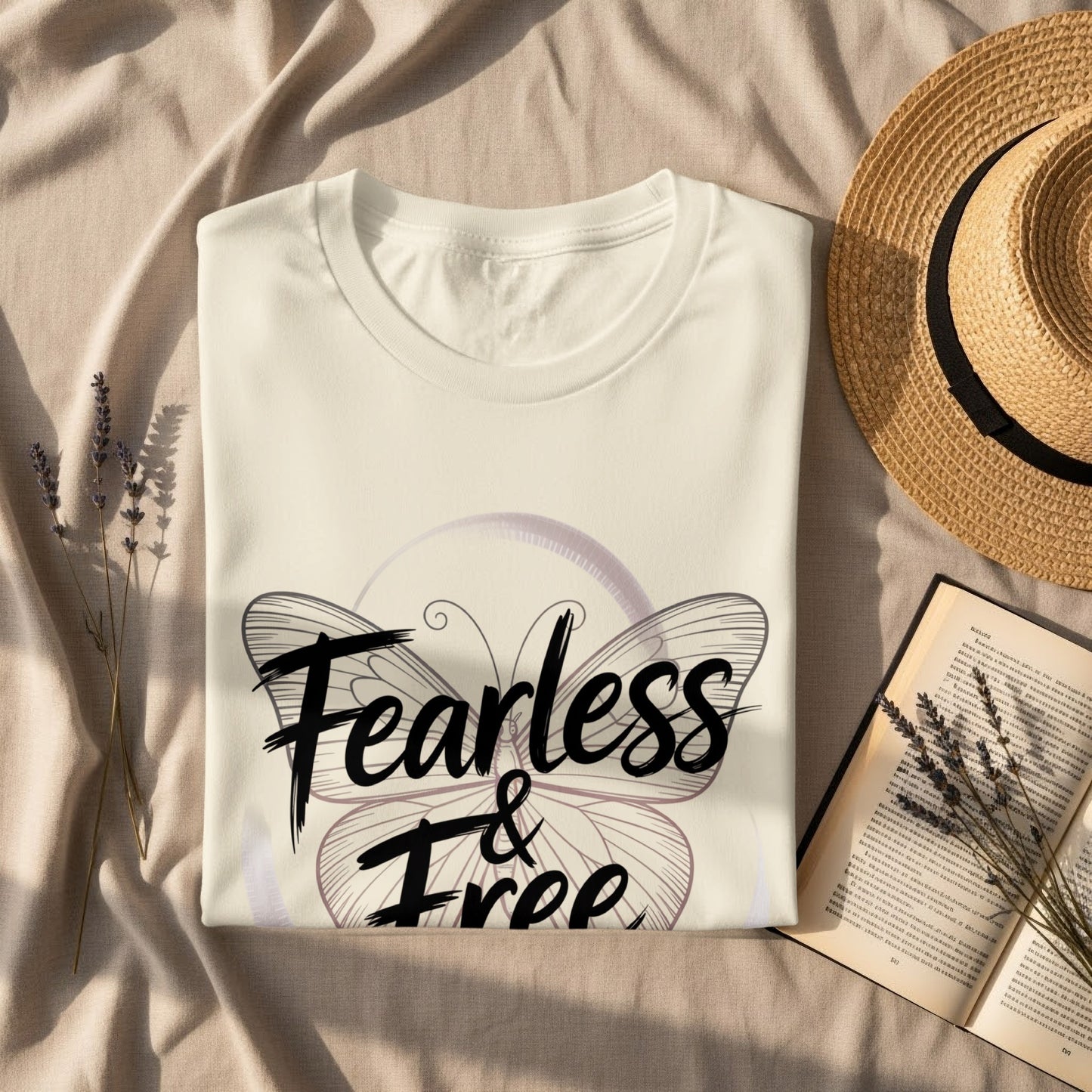 Fearless and Free Designed Graphic Tee product