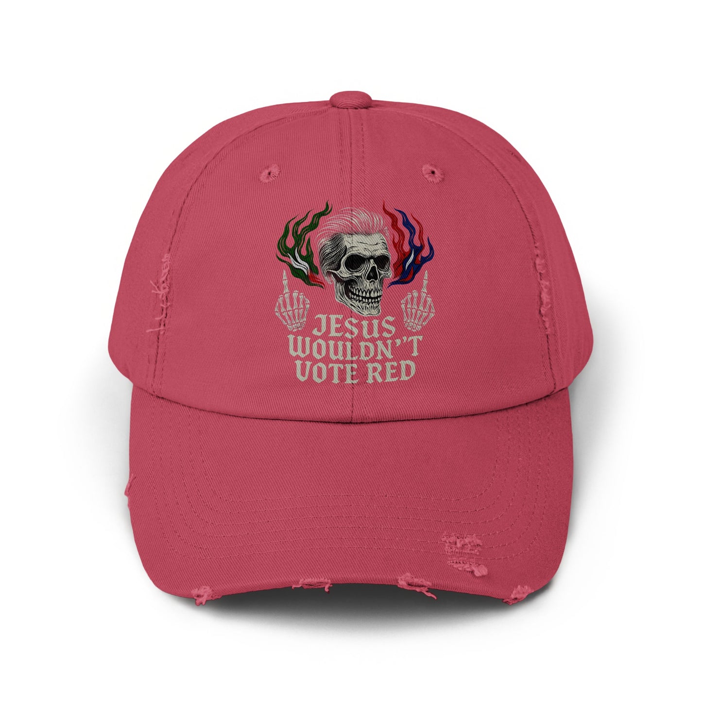 Jesus Wouldn't Vote Red Skull Design Hat product