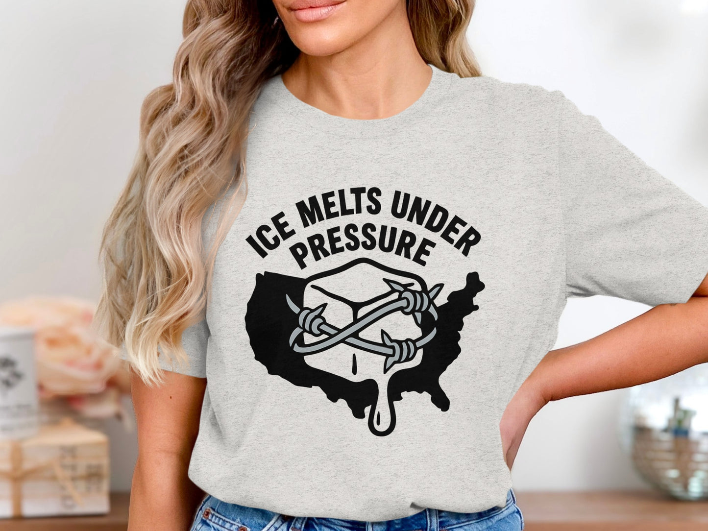 Ice Melts Under Pressure Graphic T-Shirt product