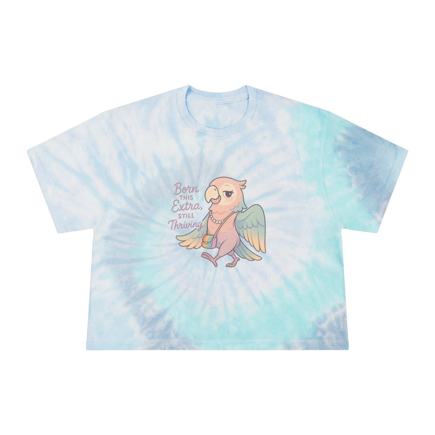 Women's Tie-Dye Crop Tee