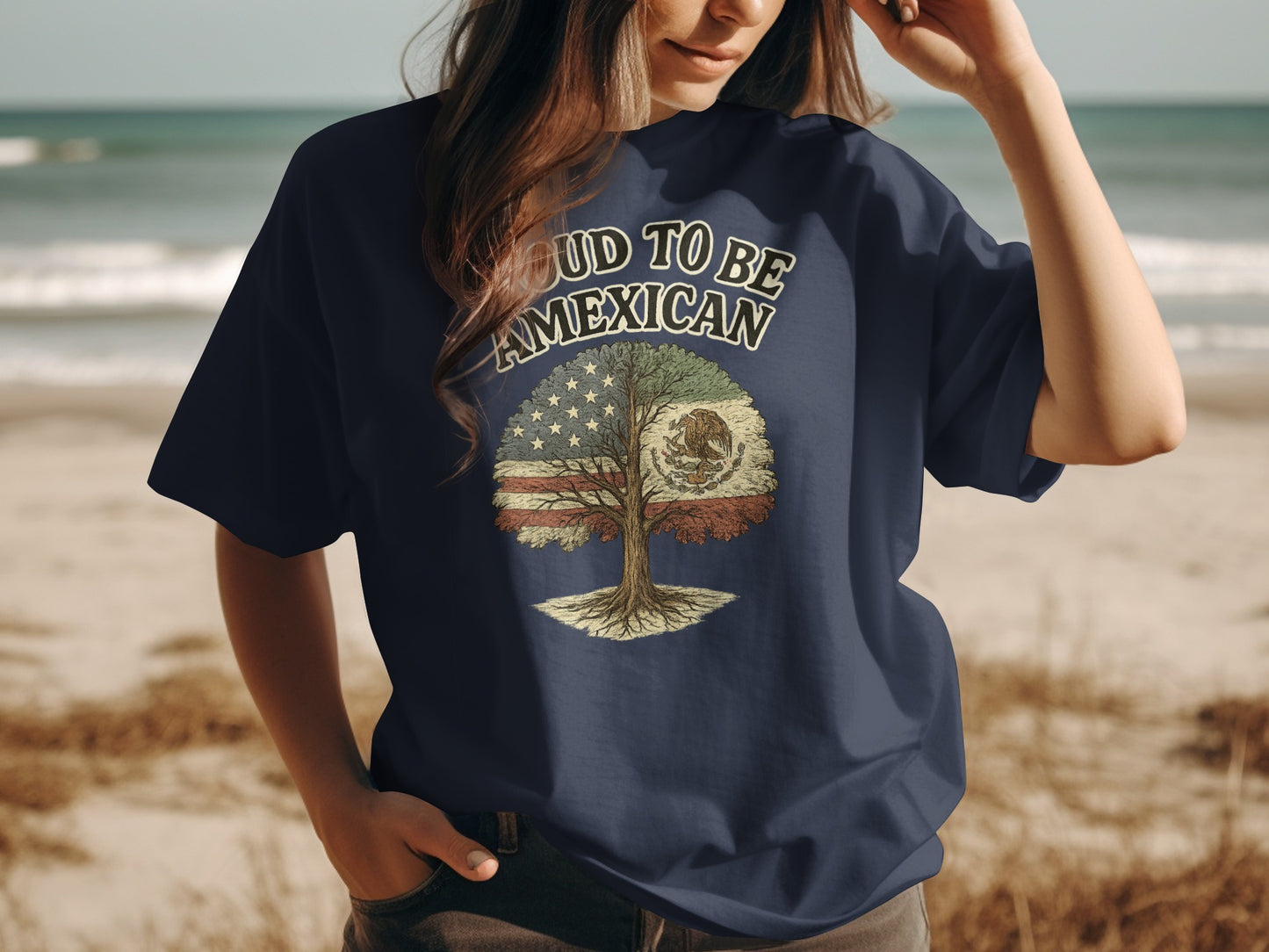 Proud to Be Mexican and American T-shirt product