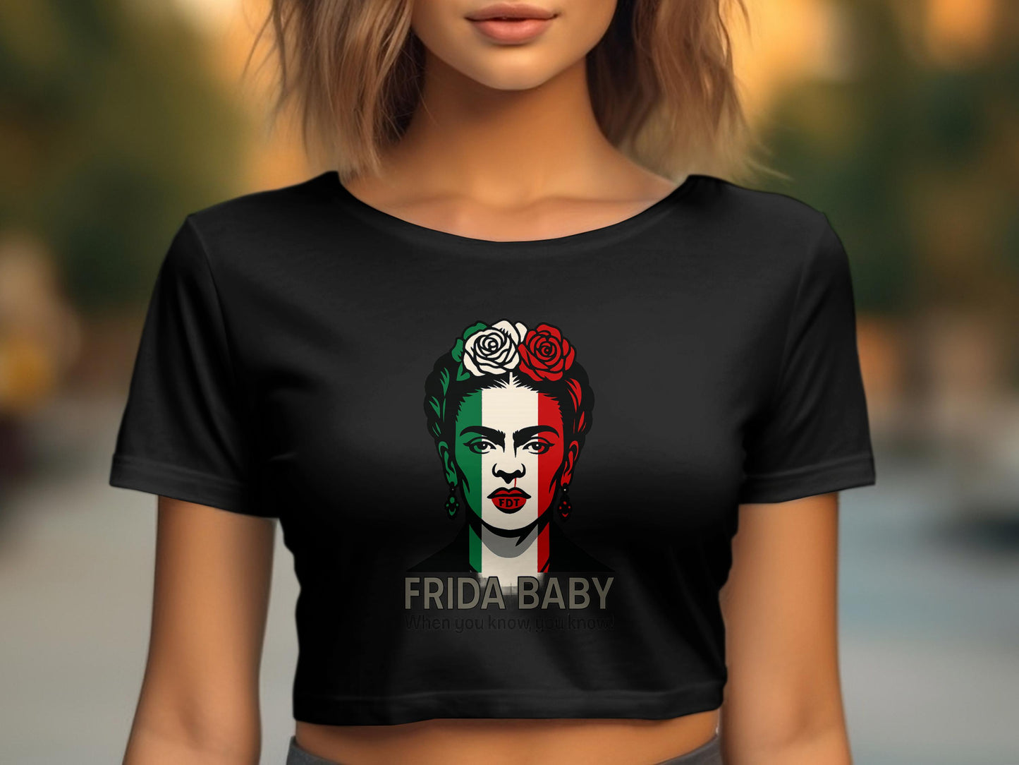Frida Baby Graphic Tee Iconic Art Statement product