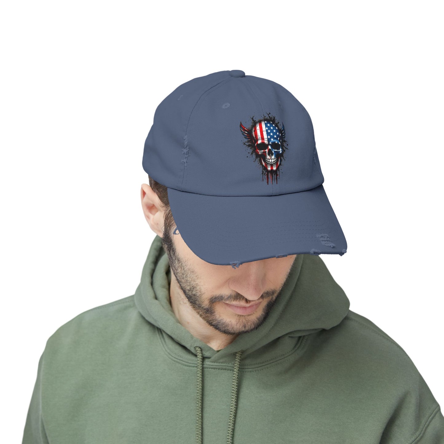 Vintage American Freedom Distressed Cap