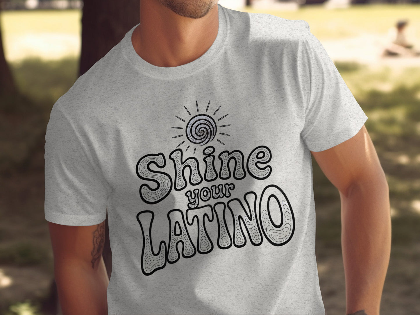 Shine Your Latino Graphic T-Shirt product type