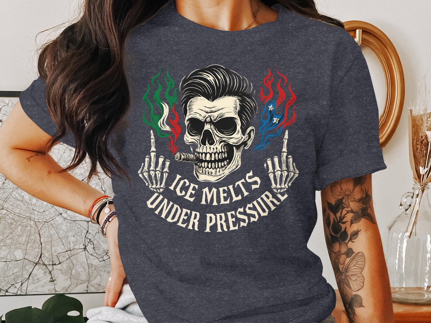 Ice Melts Under Pressure Graphic T-Shirt product