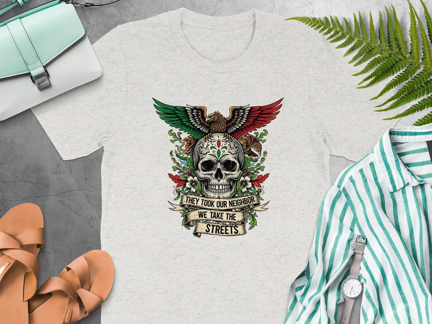 They Took Our Neighbor We Take The Streets T Shirt Product