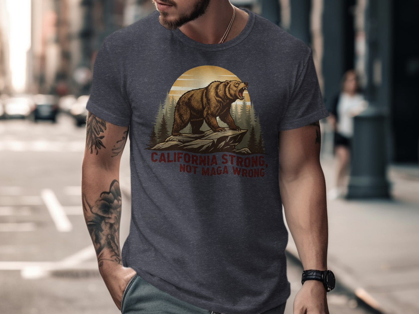 California Strong Not MAGA Wrong T-Shirt product