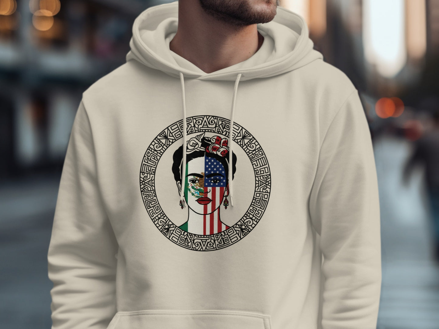 Unique Graphic Hoodie with Artistic Design product