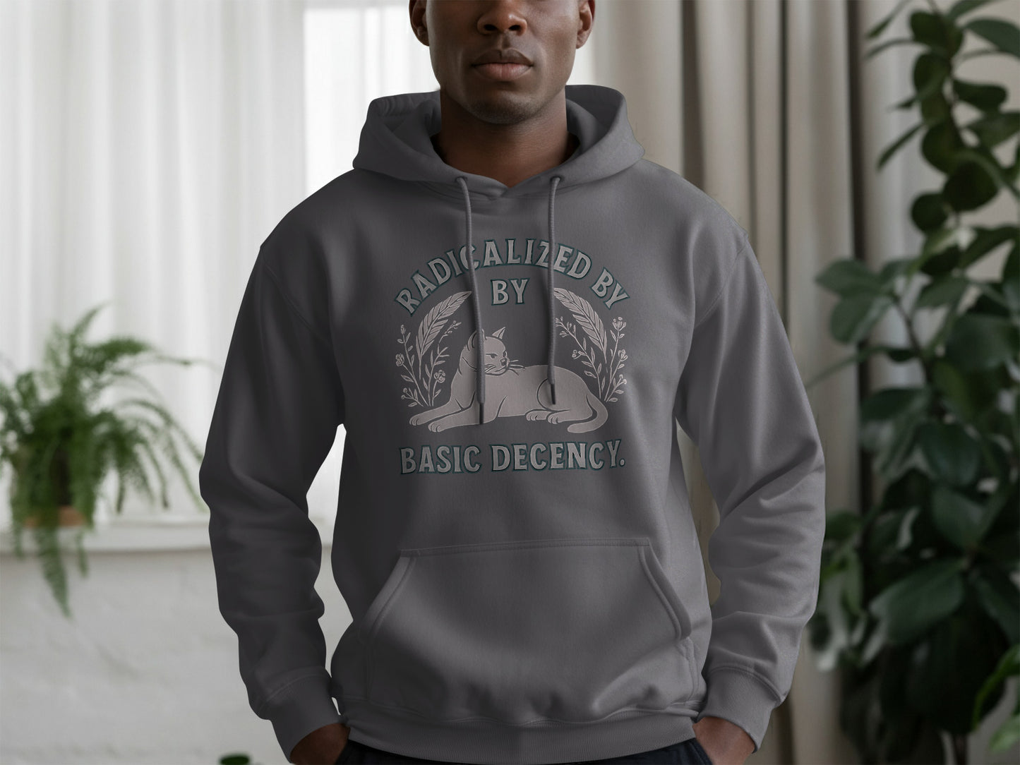 Radicalized by Basic Decency Hoodie product