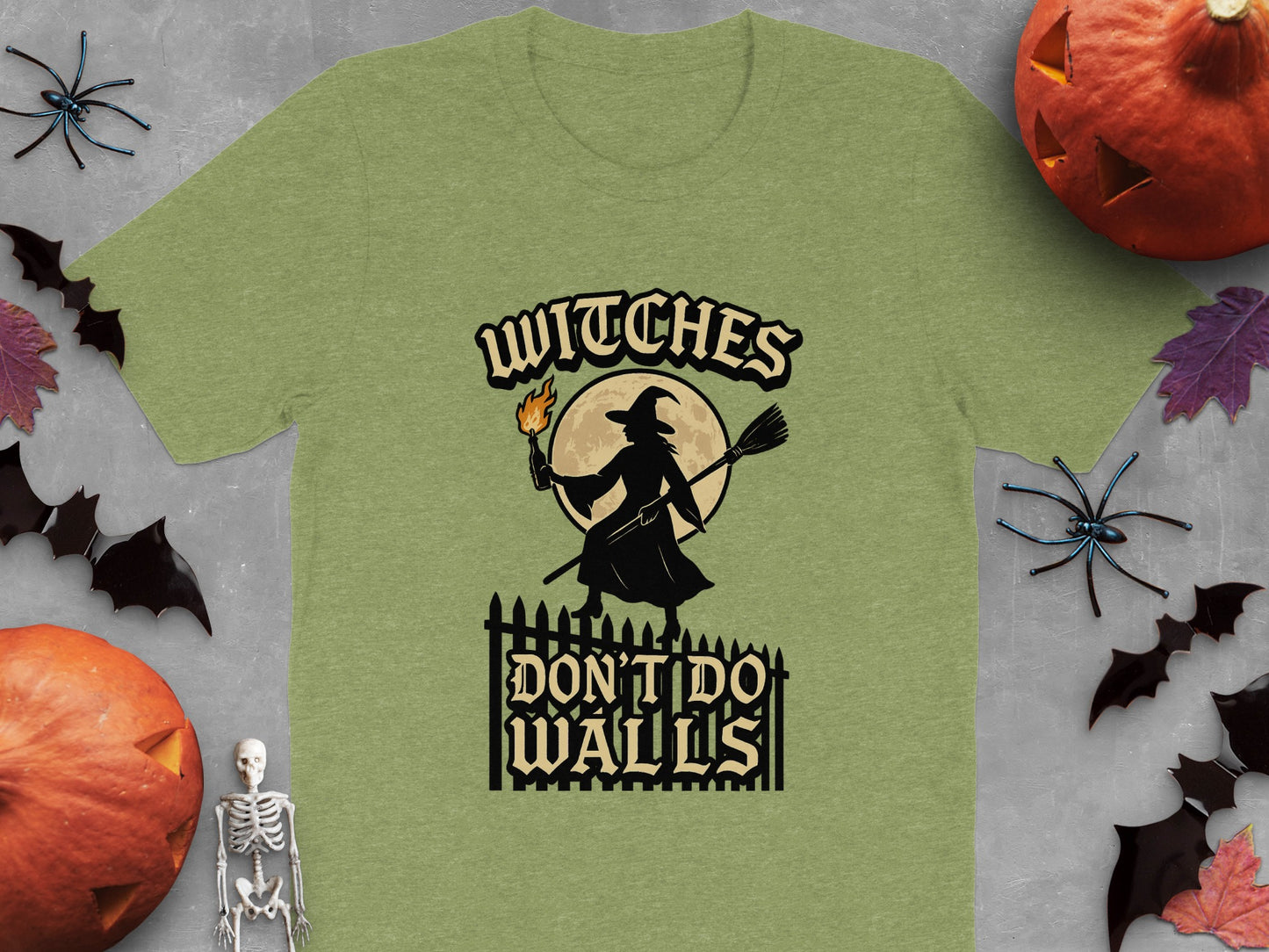 Witches Don't Do Walls Graphic T-shirt product type