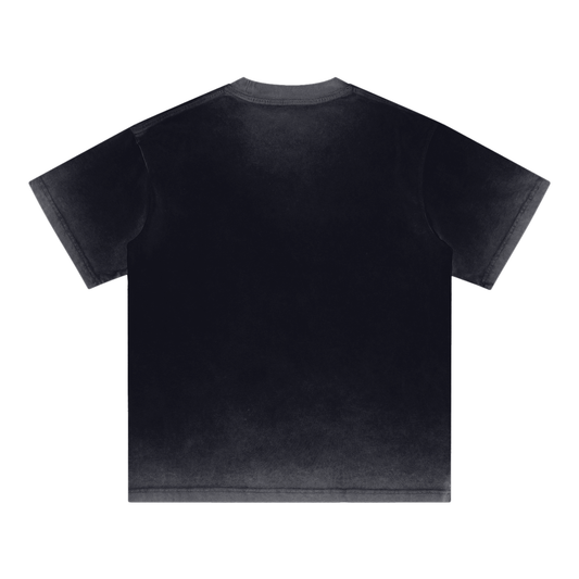 Chinga Tu Maga Vintage Reverse Dyed Loose Cotton T-Shirt