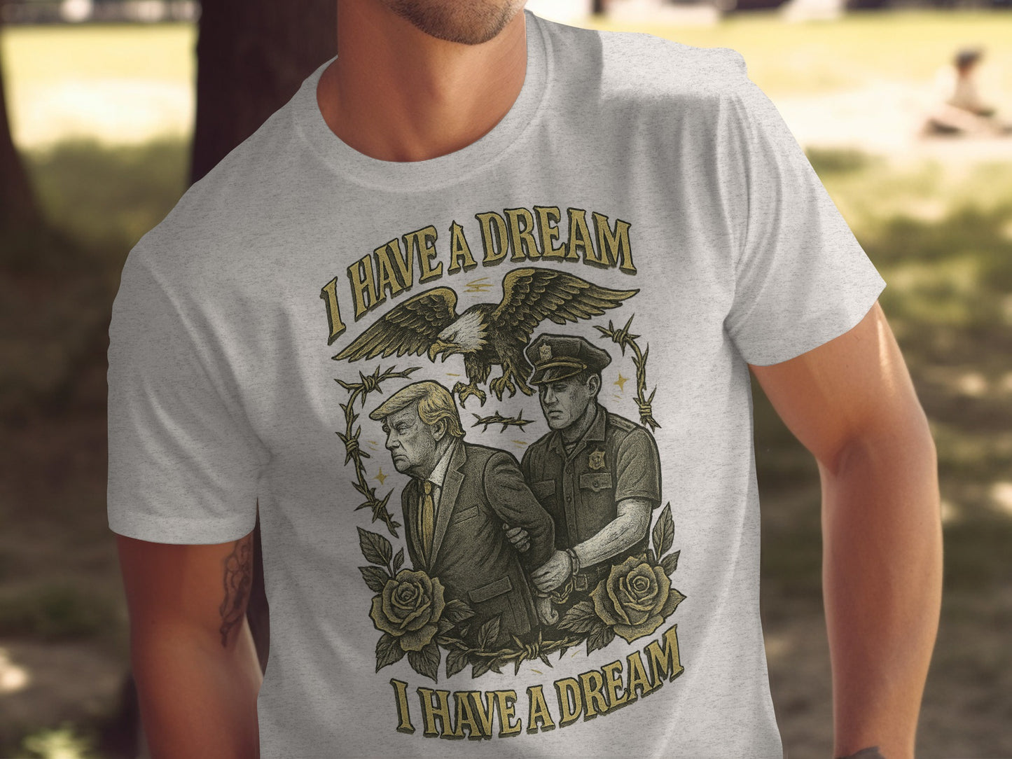 I Have A Dream Graphic Design Shirt Unique Product Type