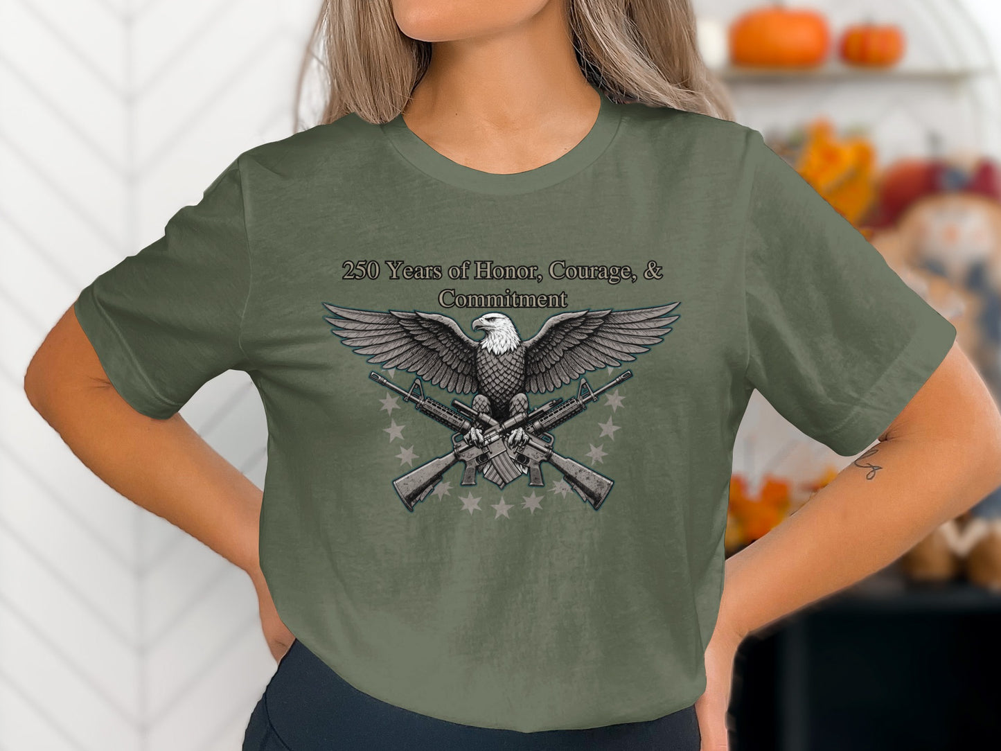 250 Years of Honor Courage & Commitment T-Shirt