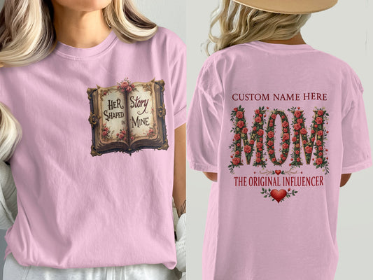 Her Story Shaped Mine Custom Name Mom Product