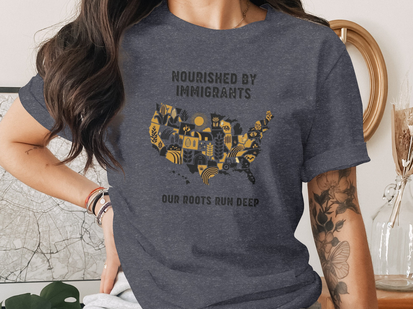 Nourished by Immigrants Our Roots Run Deep product type