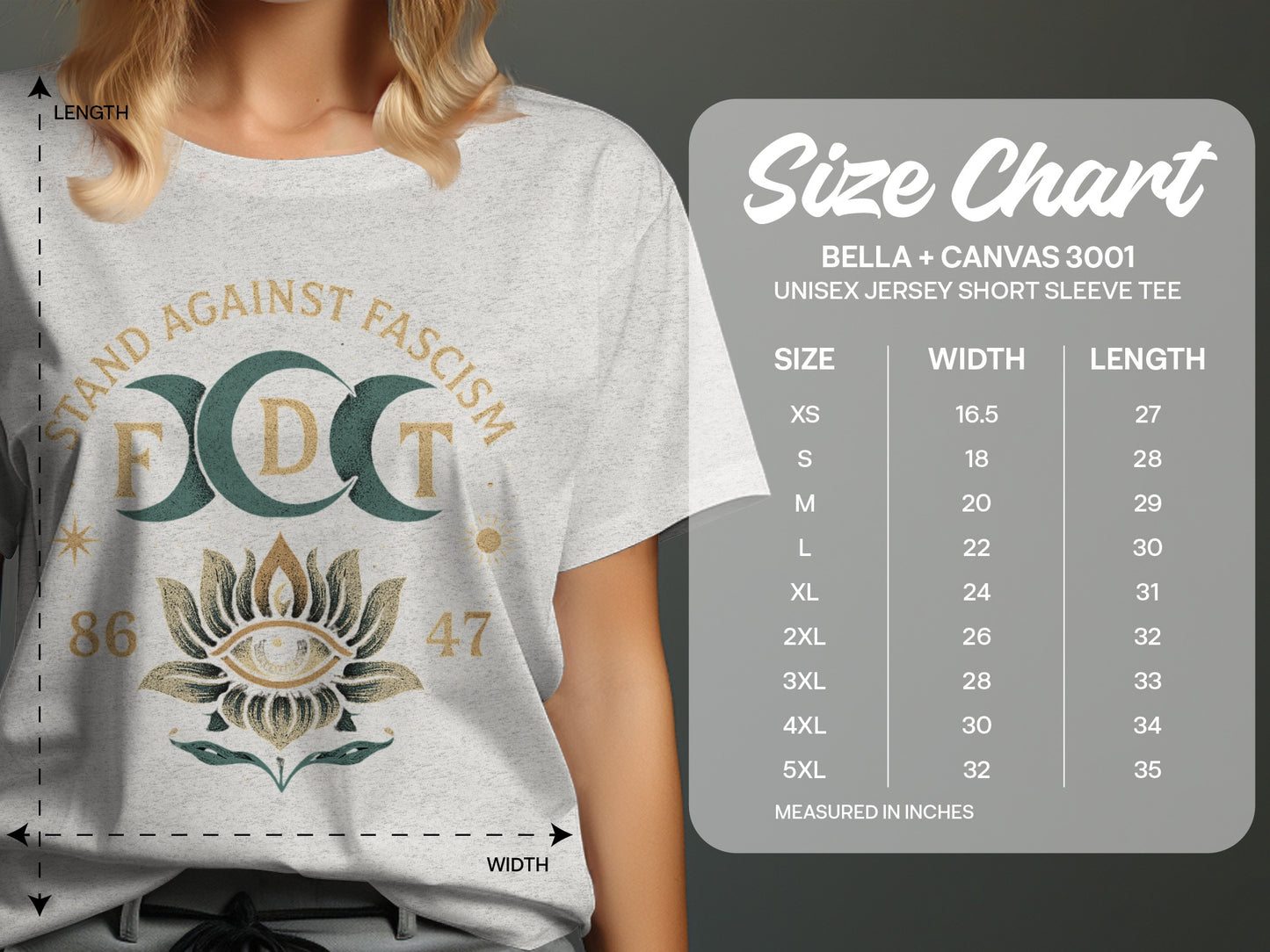 Stand Against Fascism Graphic Tee product type