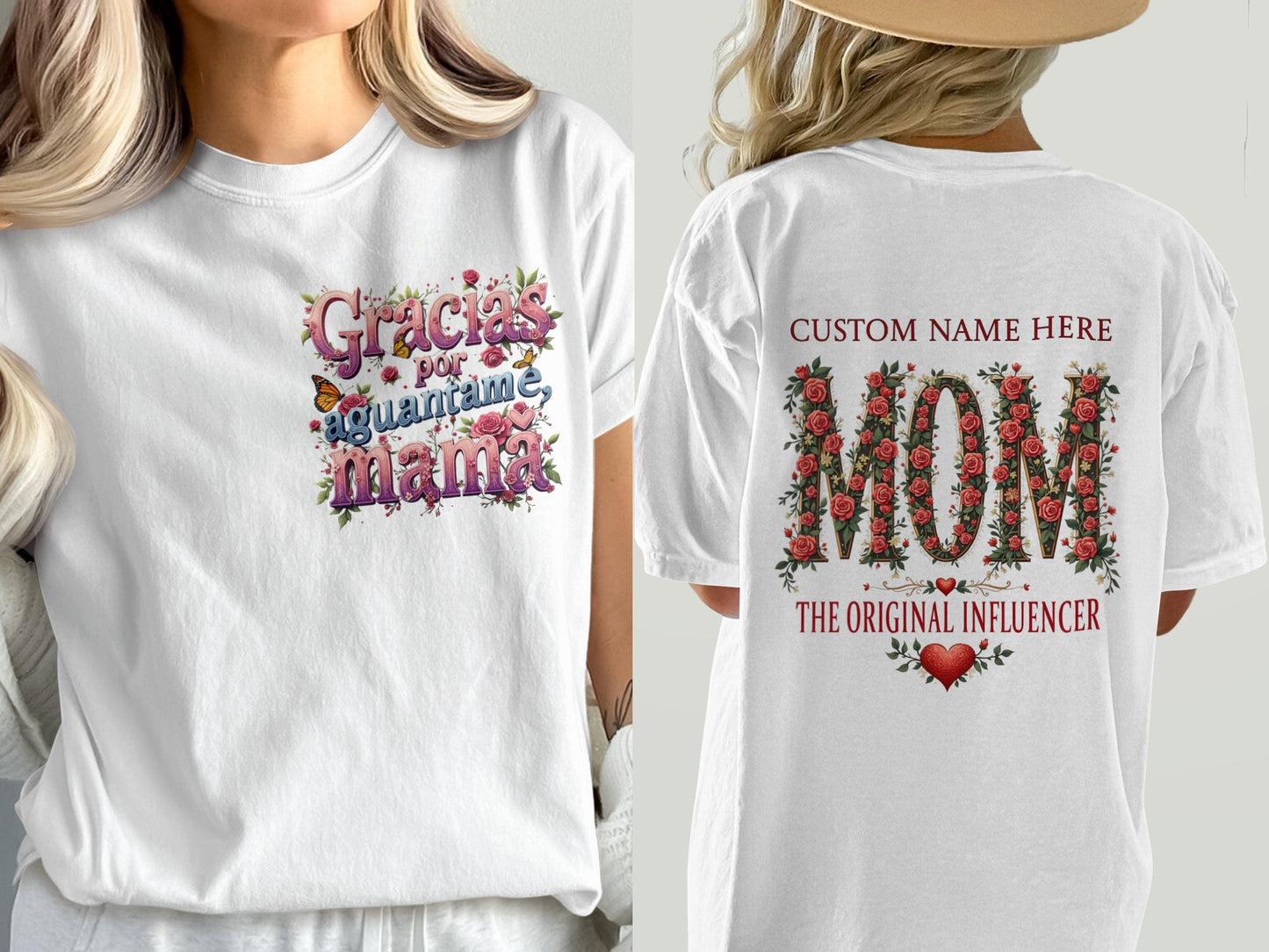 Gracias por Aguantarme Mama Custom Name Here MOM product type
