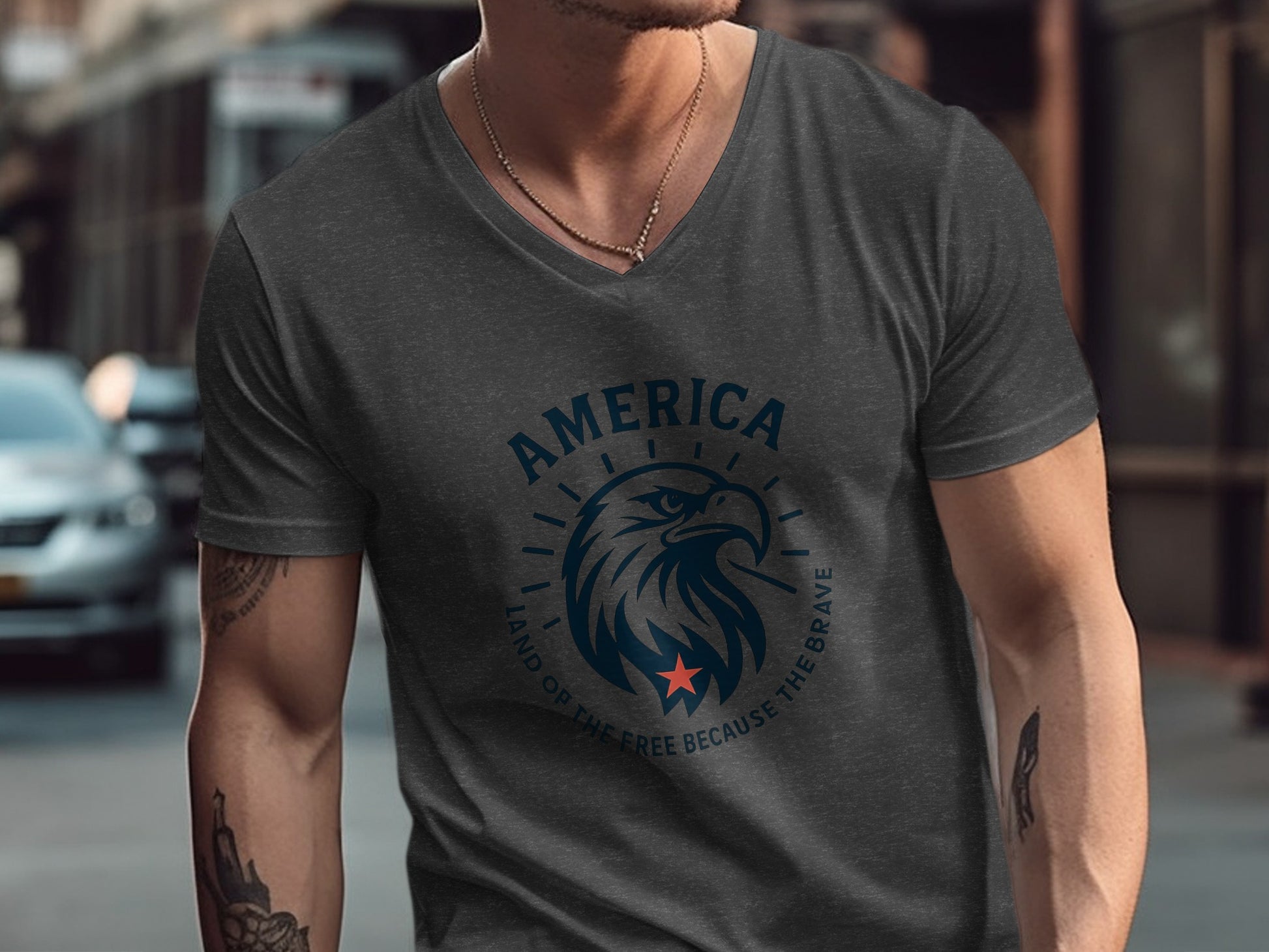 America Land of the Free Because the Brave Shirt product type