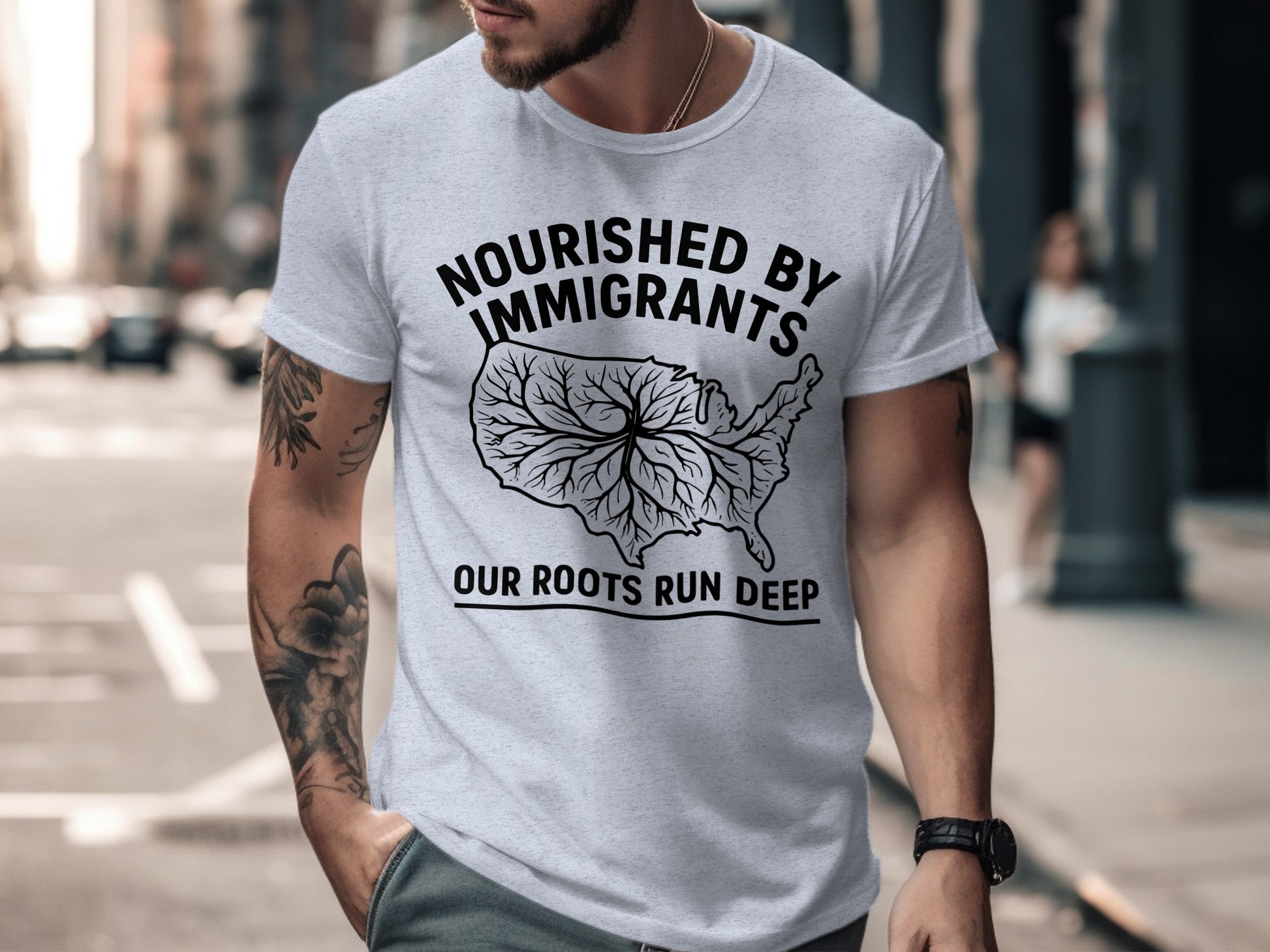 Nourished by Immigrants Our Roots Run Deep Product Type