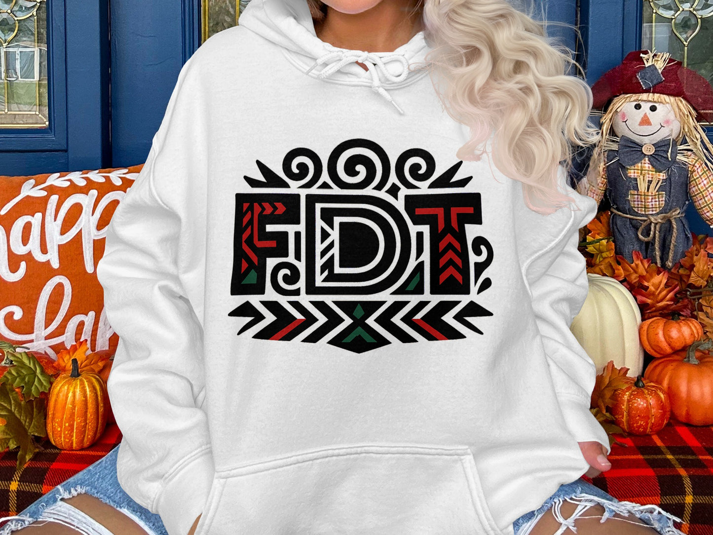 FDT Creative Design Fall Theme Hoodie product type