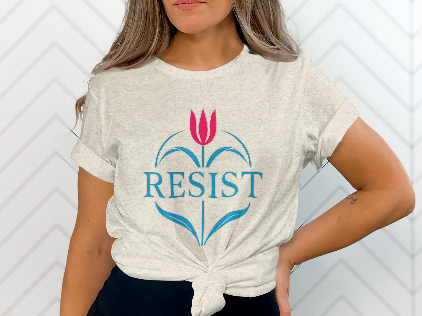 Empowering Resist Graphic Tee Statement Product