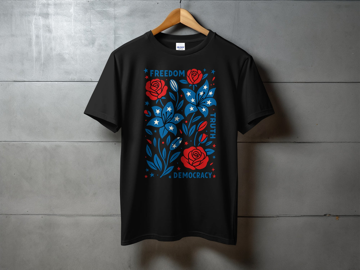 Freedom Truth Democracy Graphic T-Shirt product