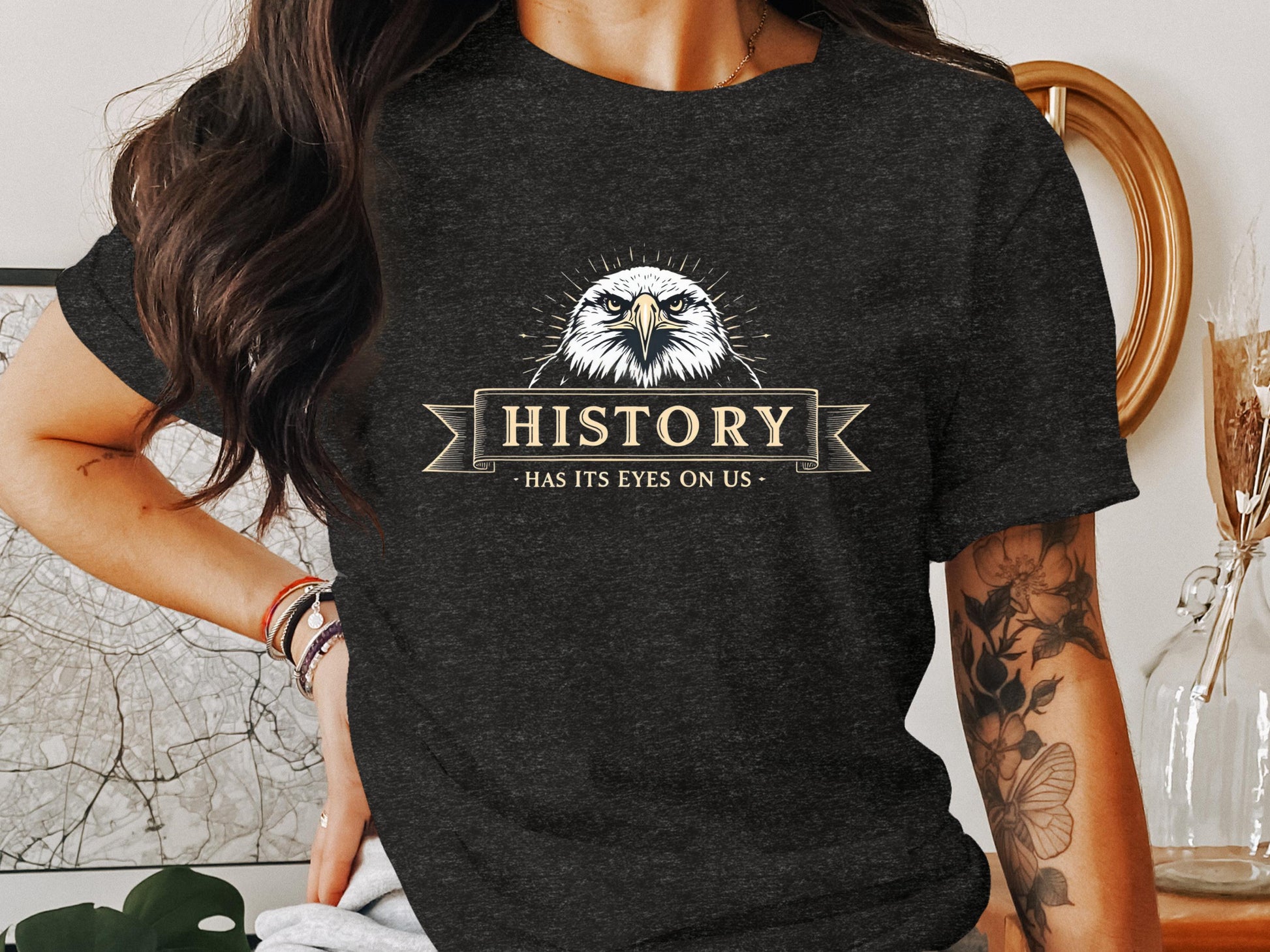History Has Its Eyes on Us Graphic T-Shirt product type
