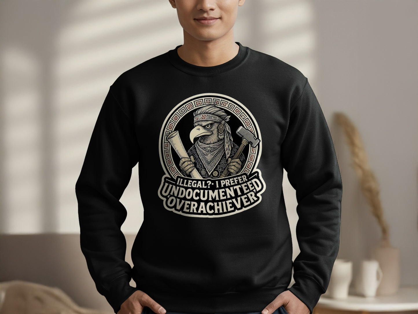 Undocumented Overachiever Graphic Sweatshirt product type