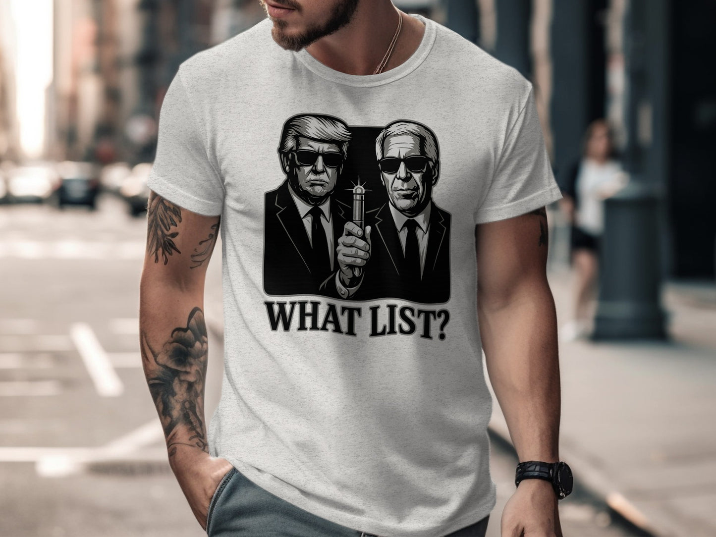 What List Graphic T-Shirt Cool Casual Wear Product