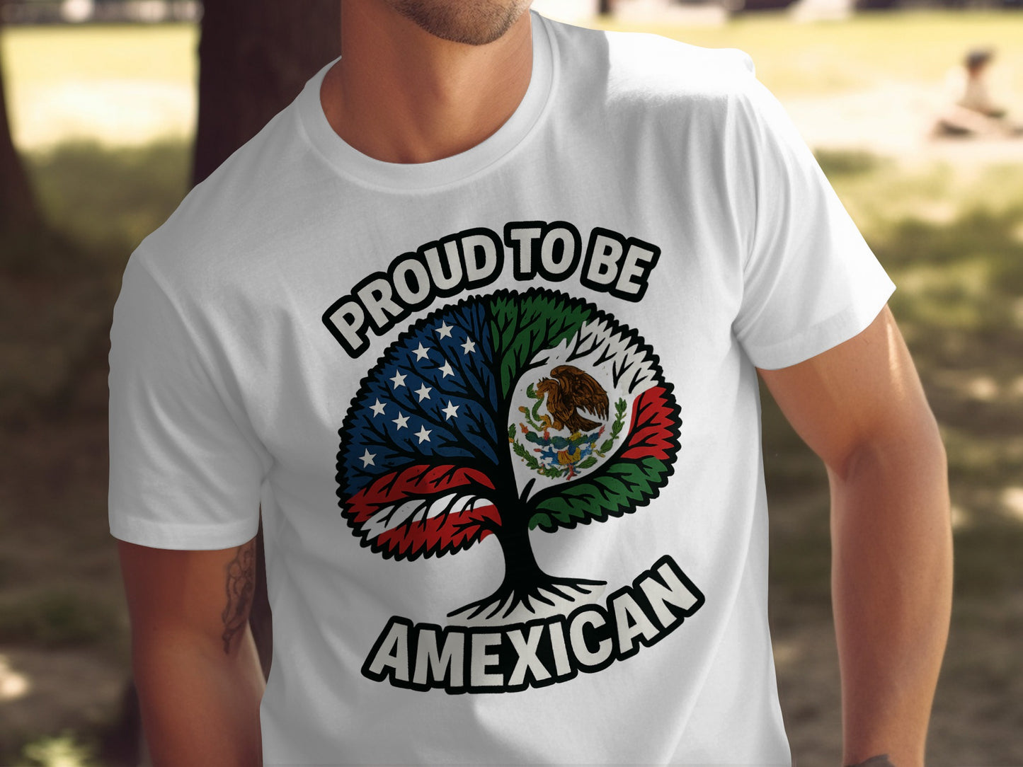 Proud to Be Amexican Graphic T-shirt product type
