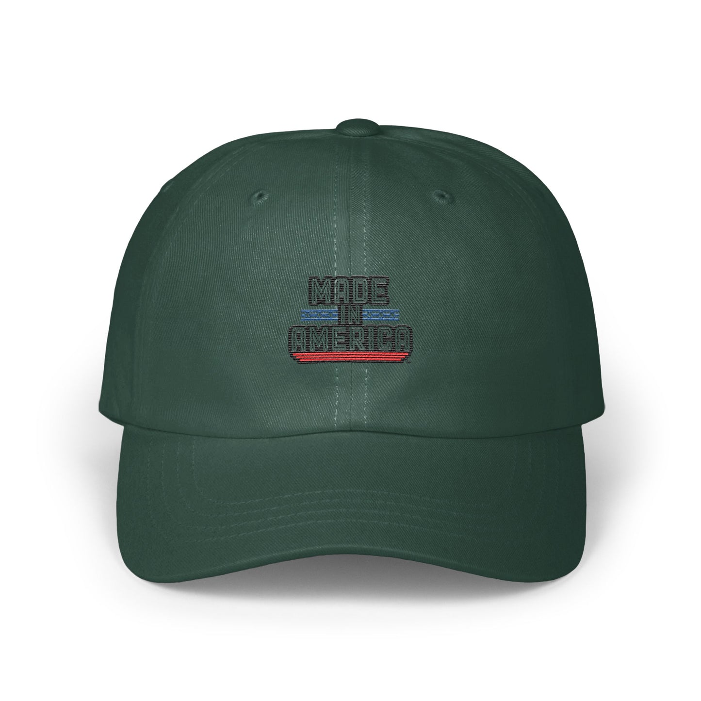 Made in America Embroidered Baseball Cap product