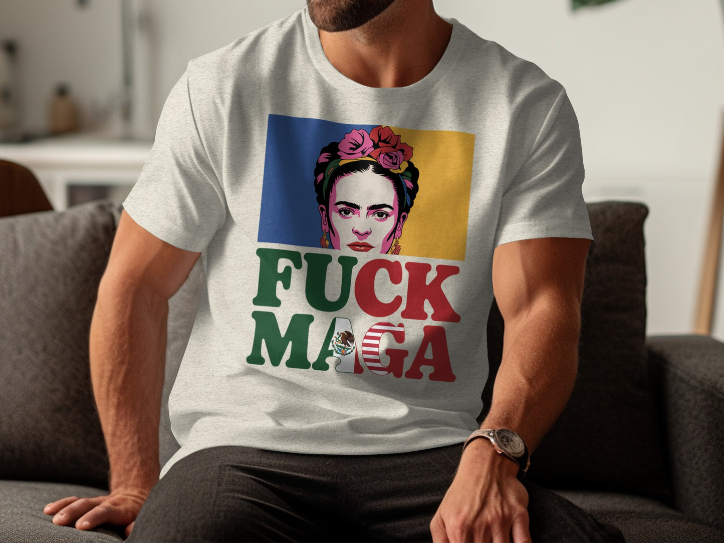 Political Statement Graphic Print T-shirt product
