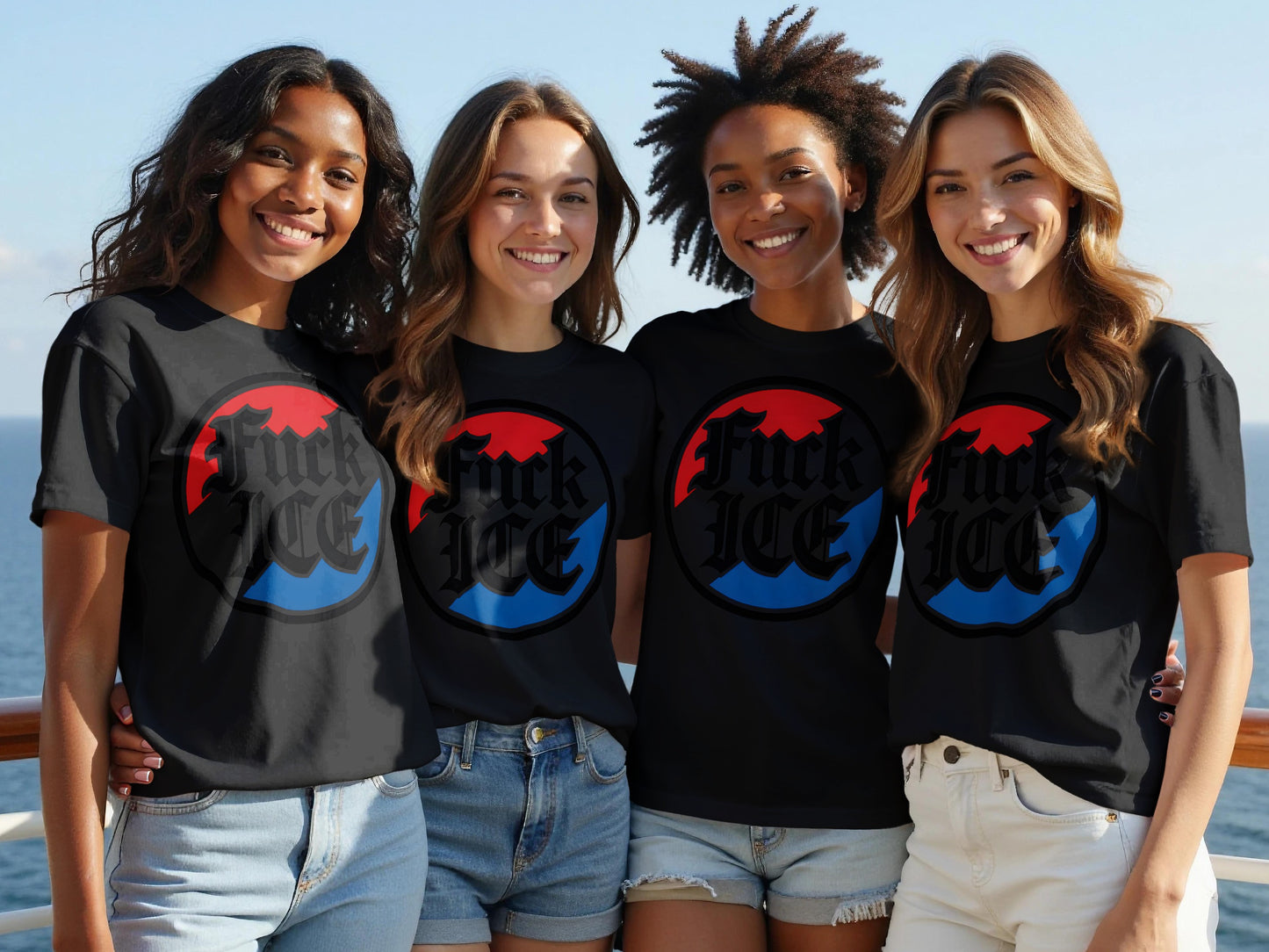 Fuck ICE Graphic T-Shirt Statement product