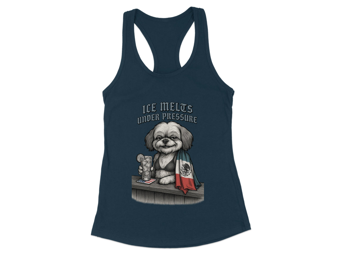 Ice Melts Under Pressure Graphic Tank Top product