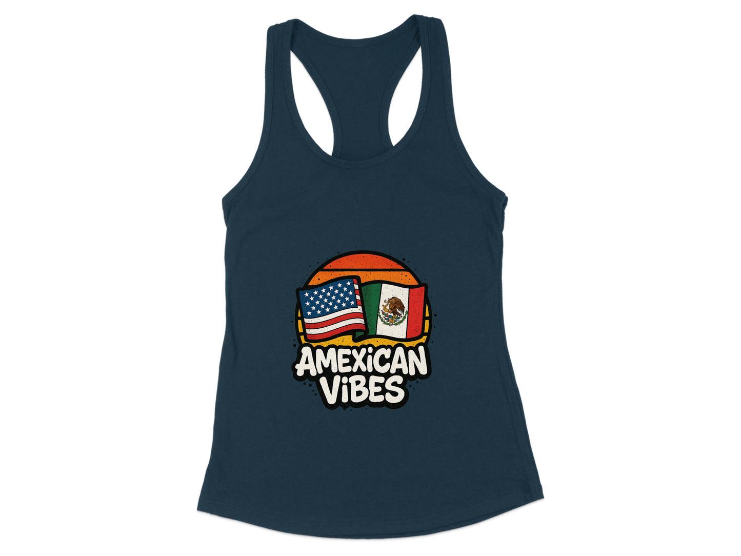 American and Mexican Vibes Graphic Tank Top product type