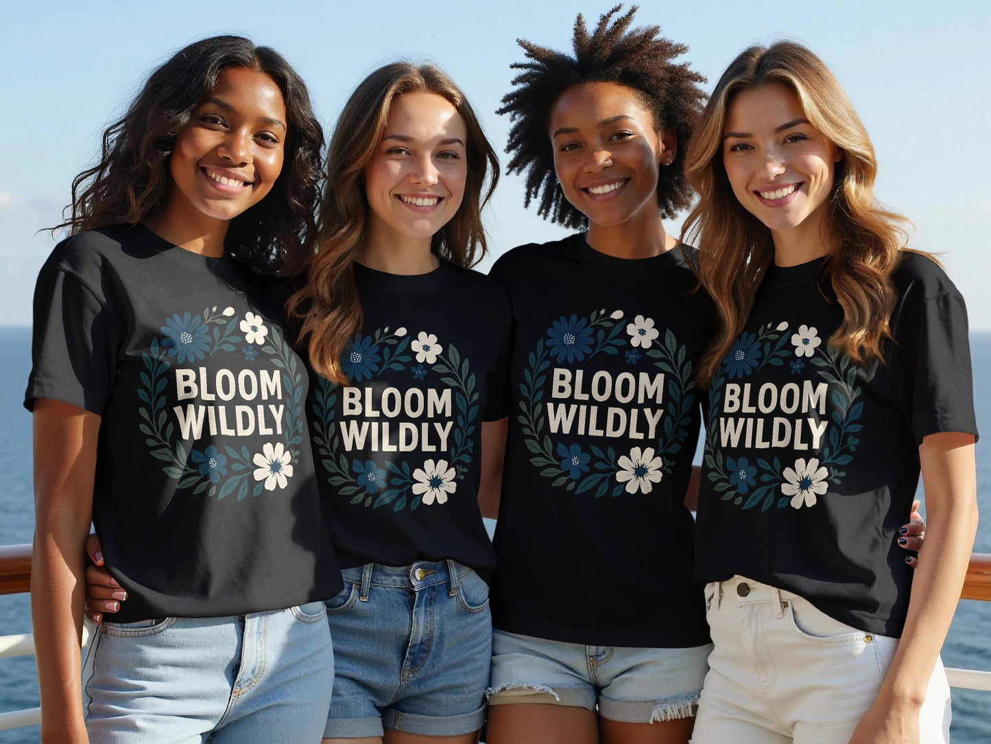 Bloom Wildly Inspirational Graphic Tee product