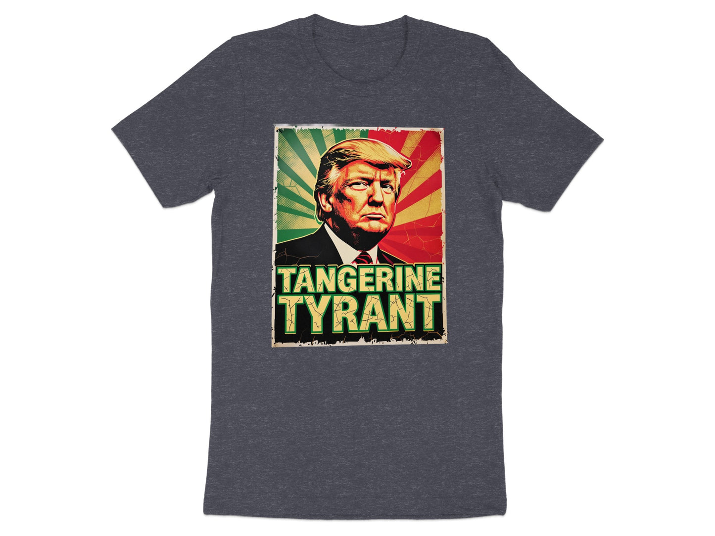 Tangerine Tyrant Graphic T Shirt with Vintage Design product