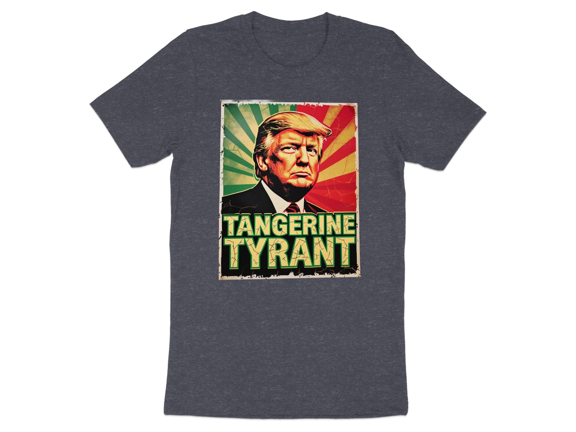 Tangerine Tyrant Graphic T Shirt with Vintage Design product