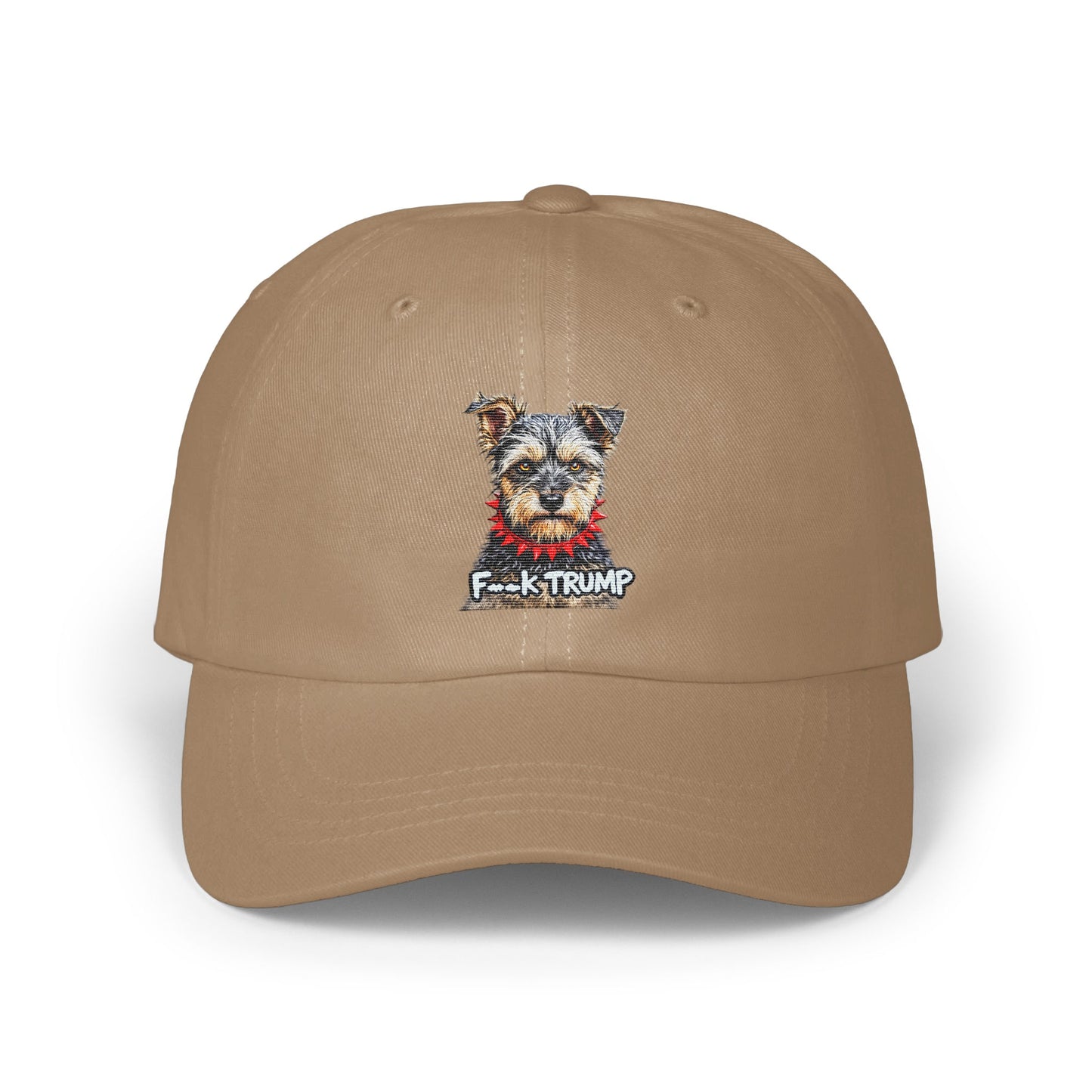 Funny Dog Face F--k Trump Graphic Design Hat product