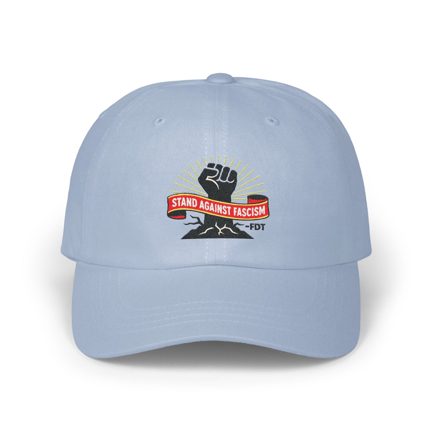 Stand Against Fascism Embroidered Statement Hat product