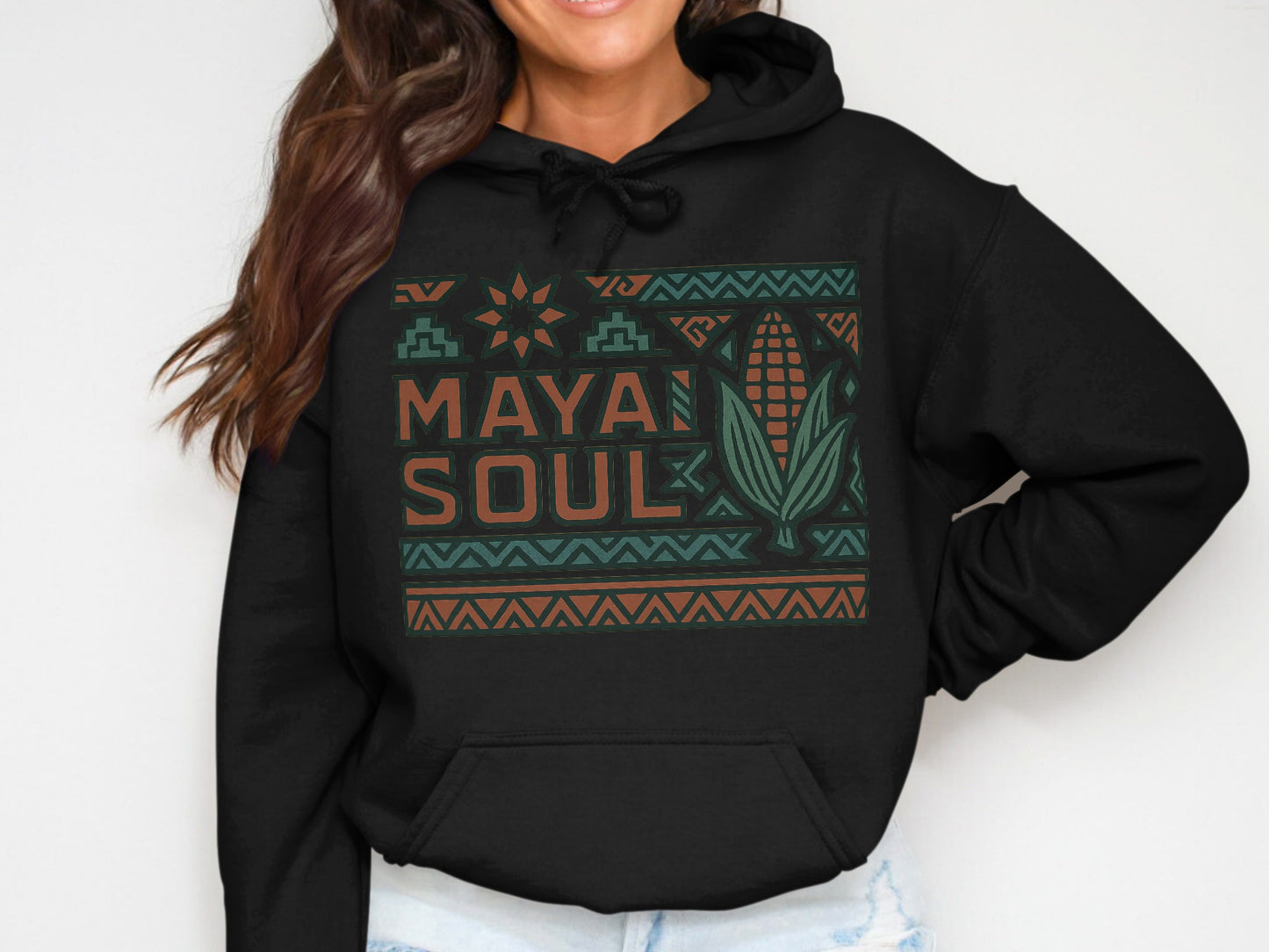 Mayan Soul Unique Cultural Design Hoodie product