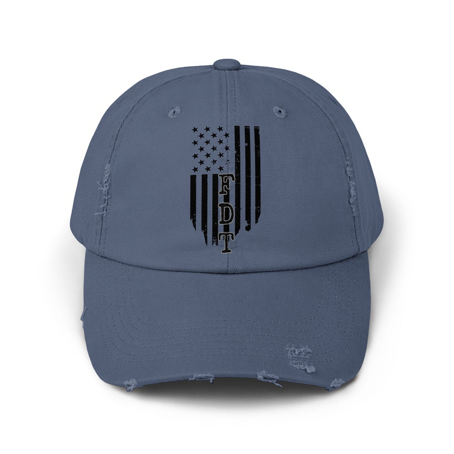 Patriotic Distressed American Flag Design Hat product