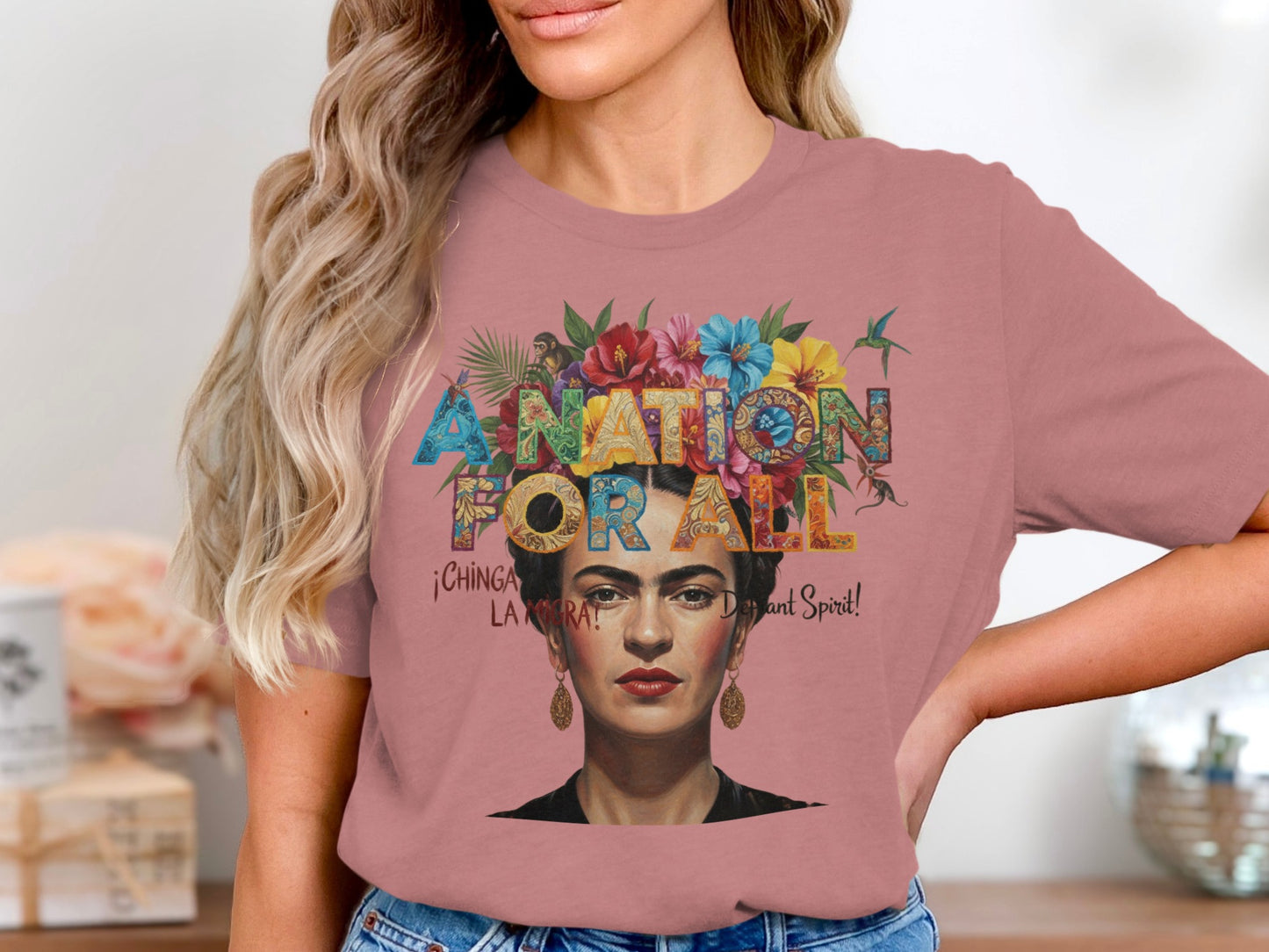 Frida Kahlo A Nation For All Graphic Tee product