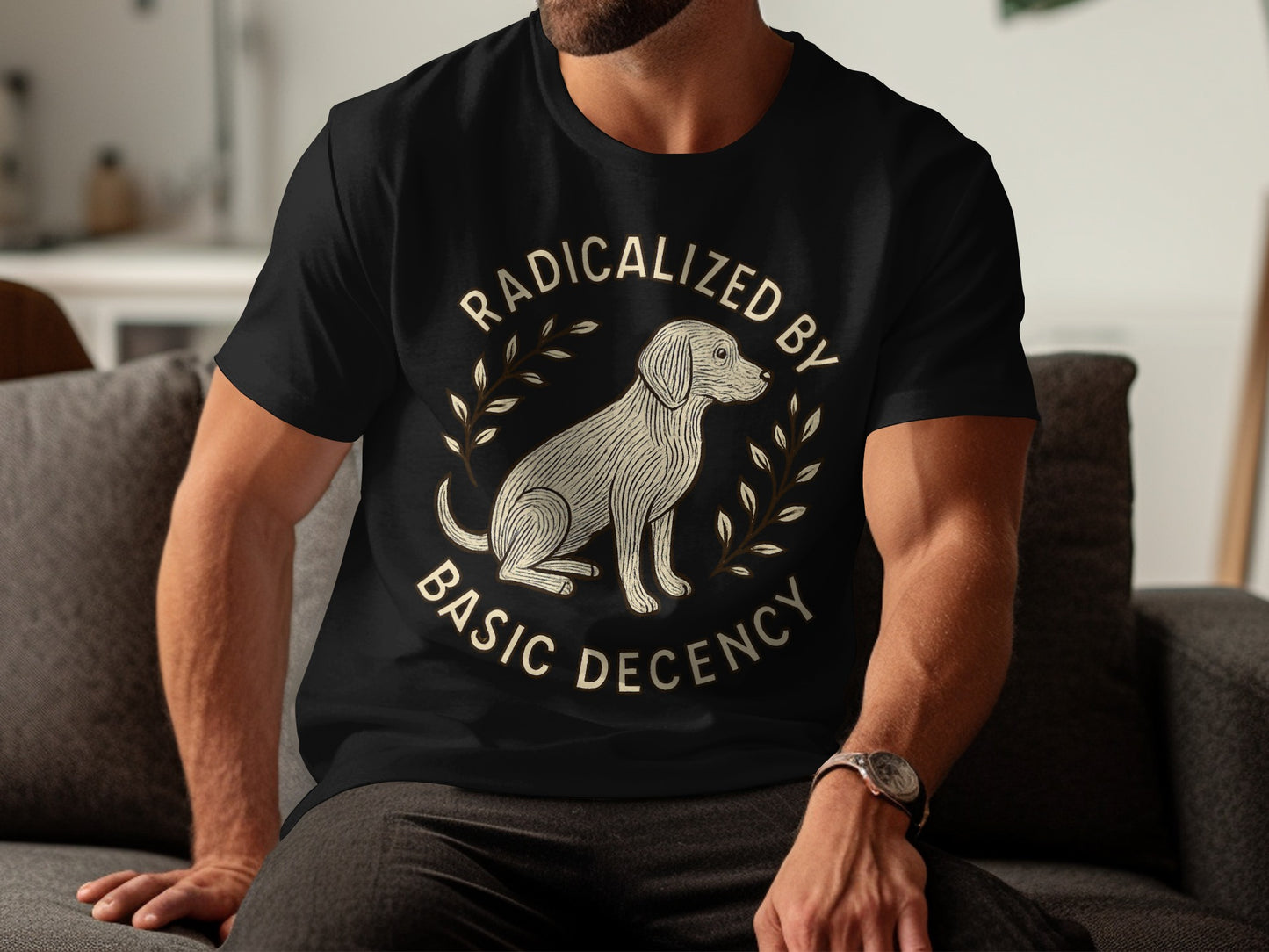 Radicalized By Basic Decency T shirt product type