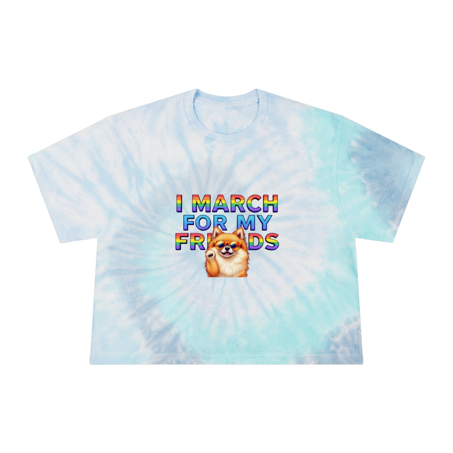 Women's Tie-Dye Crop Tee