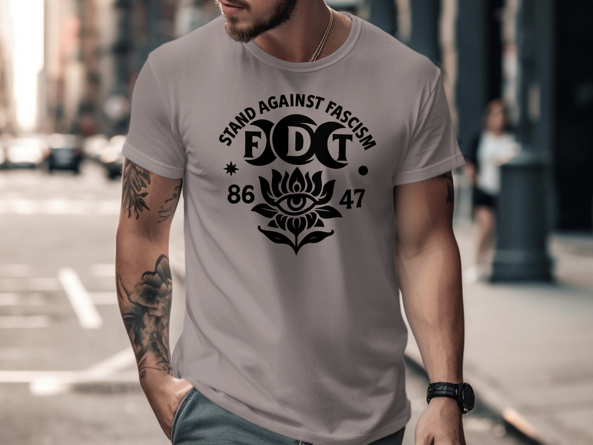 Stand Against Fascism FDT Graphic Shirt