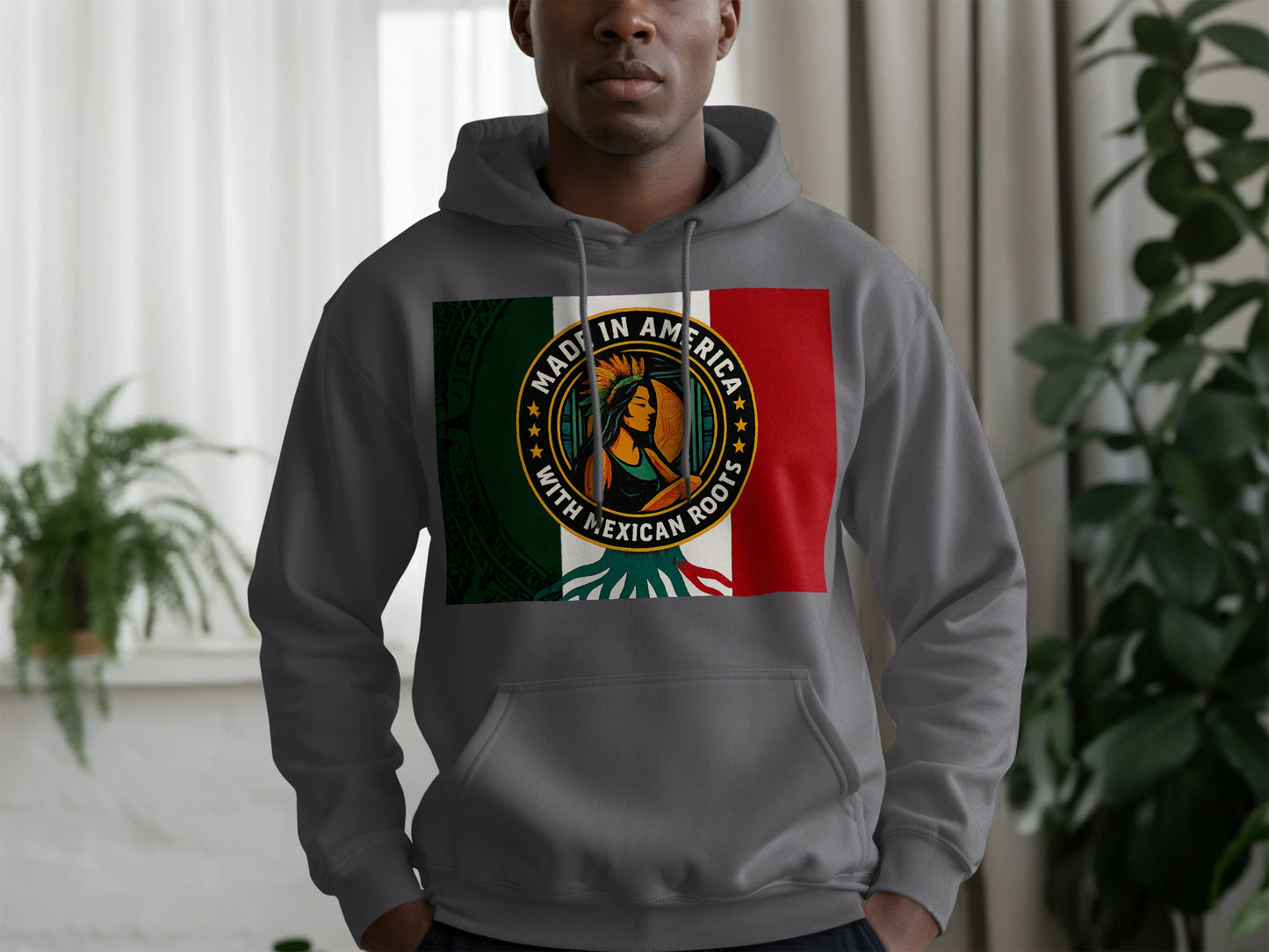 Made in America with Mexican Roots Hoodie product