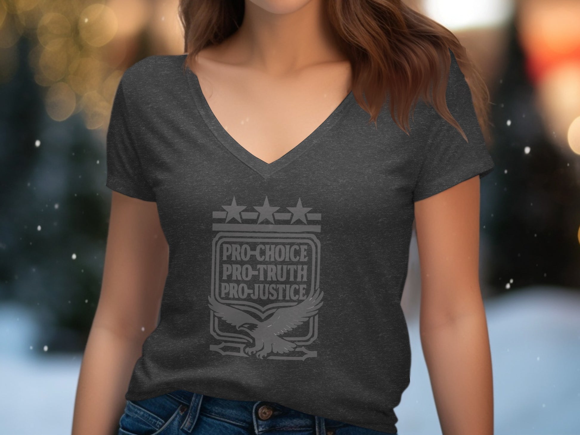 Pro-Choice Pro-Truth Pro-Justice Graphic Tee product type