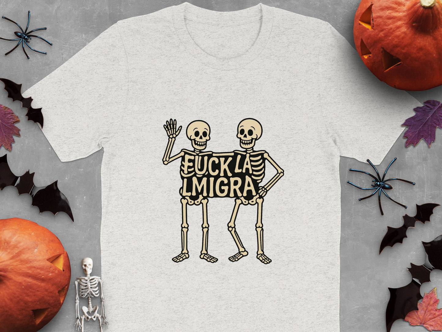 Skeleton Friends Graphic Design T-shirt product type